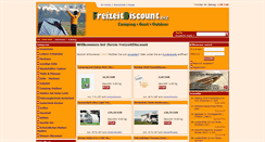 Desktop Screenshot of freizeitdiscount.biz